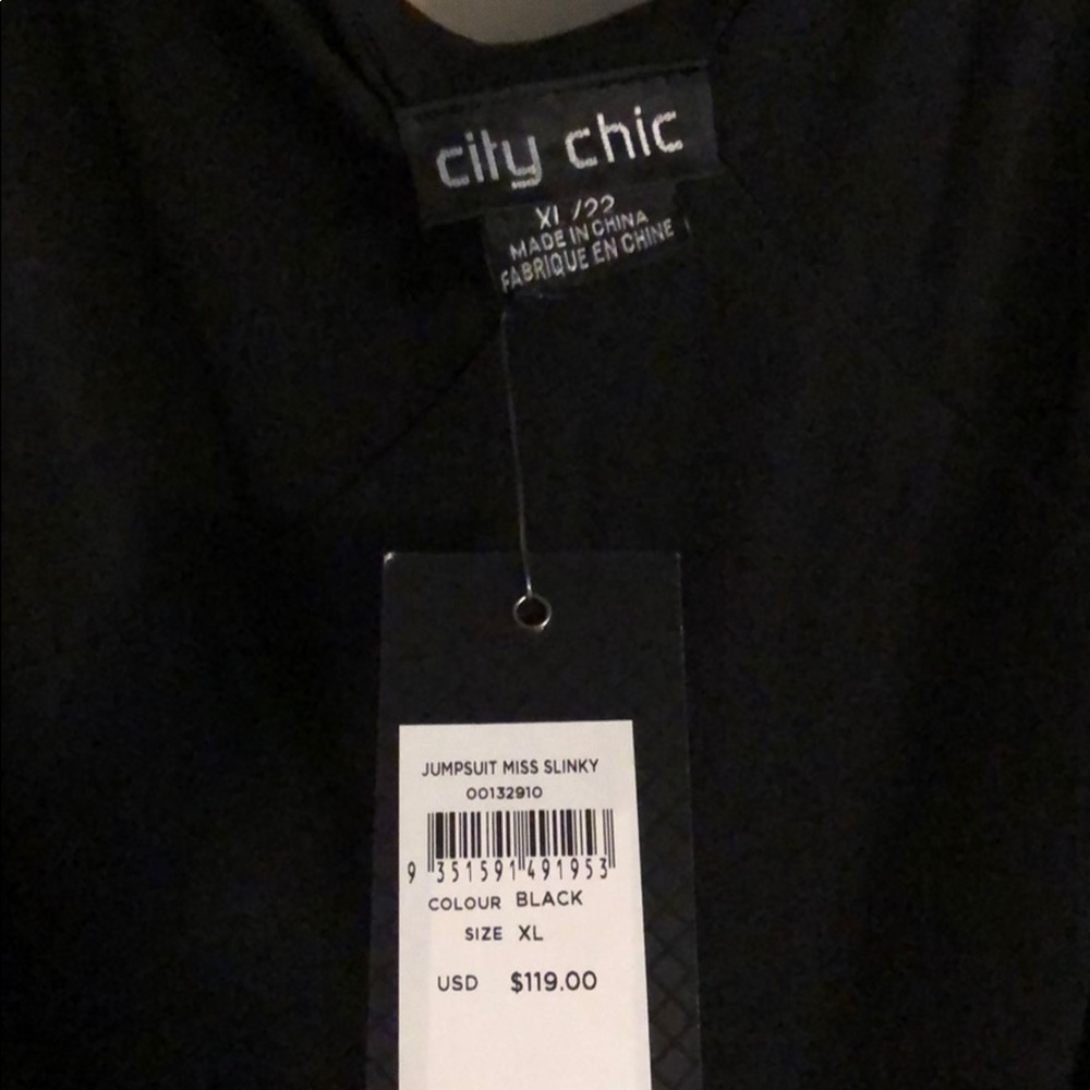 NWT City Chic wide leg jumpsuit - size 22